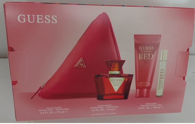 جس مجموعة هدايا سيداكتيف ريد نسائي - Image 1